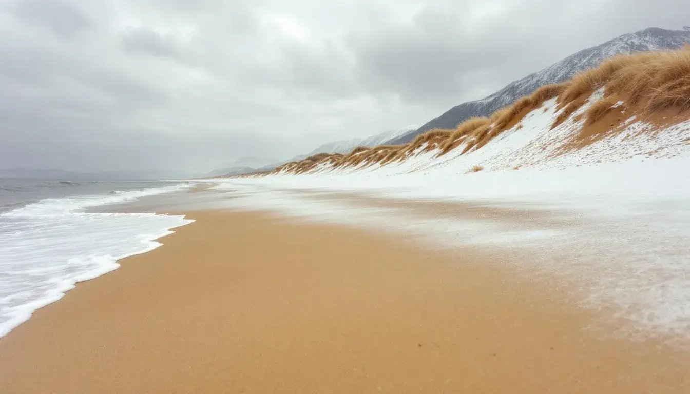 Hokkaido’s Beaches: Where Sand Meets Snow