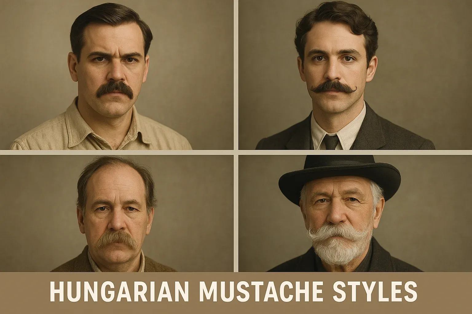 Hungarian Mustache Styles