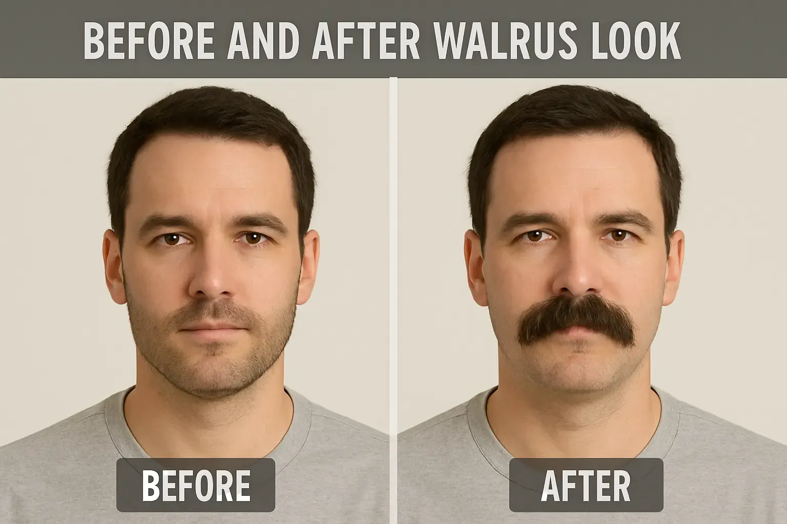 Walrus Mustache Styles