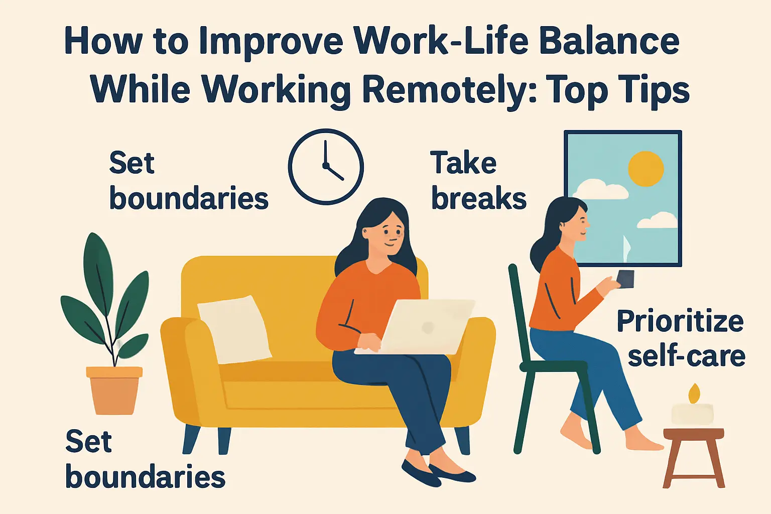 How to Improve Work Life Balance While Working Remotely: Top Tips