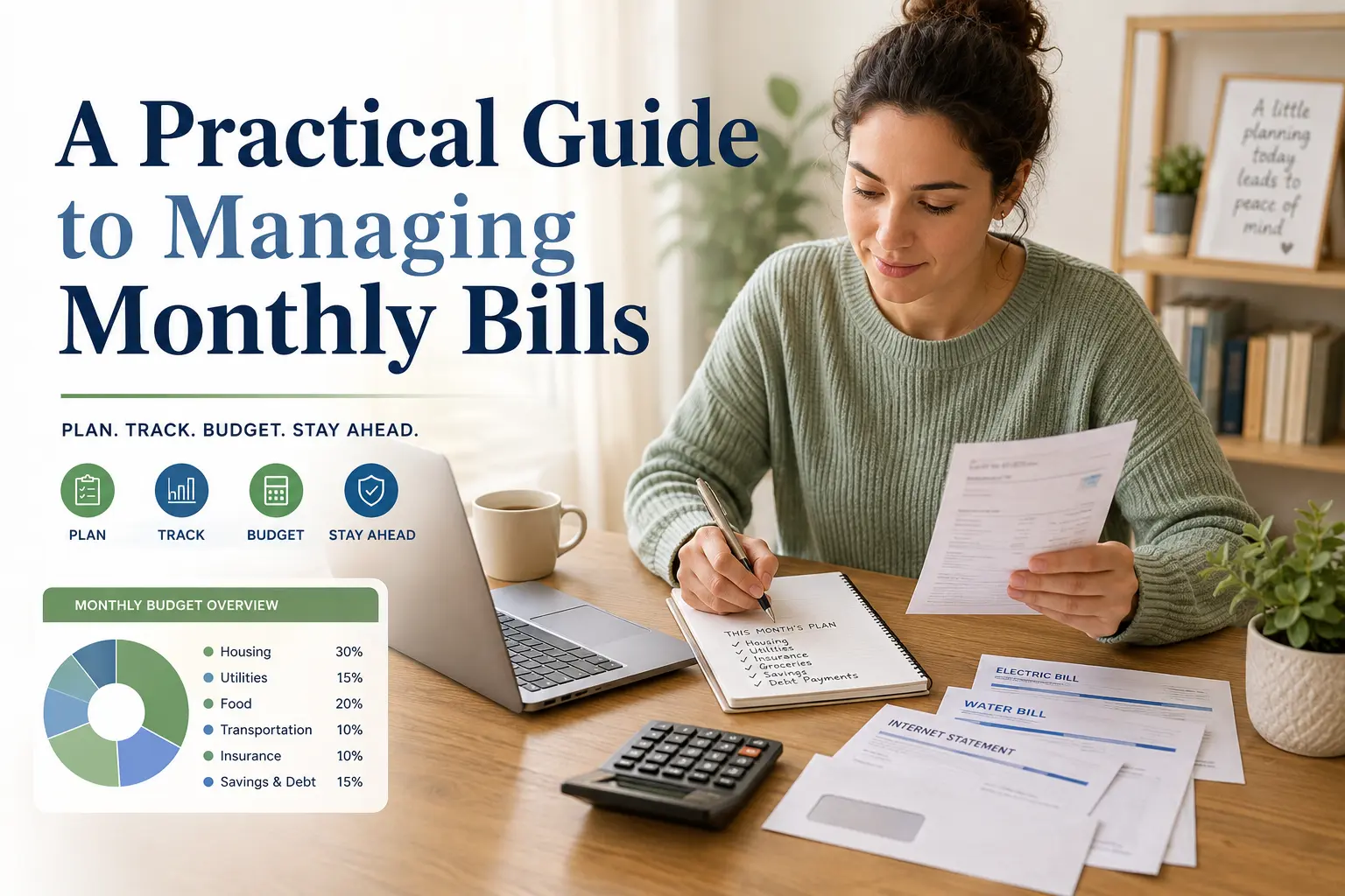 A Practical Guide to Managing Monthly Bills