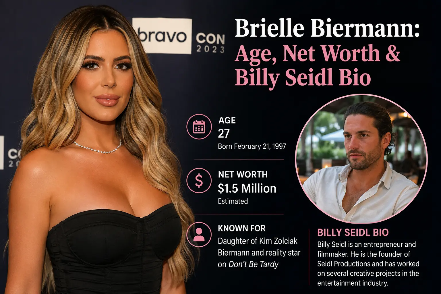 Brielle Biermann Husband, Wiki, Age, Net Worth, Boyfriend, Surgery